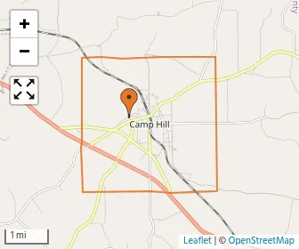 Area schools map